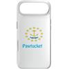 Rhode Island Cities & Towns Custodia per iPhone Air Souvenir degli Stati Uniti Bandiera USA Pawtucket Rhode Island
