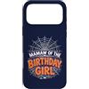 Web Spider Birthday Family Matching Part Custodia per iPhone 17 Pro Max MAMAW of the Birthday GIRL Web Spider Halloween Party Tee Tee