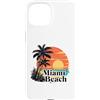 Miami Beach Florida Surfing Surf Ocean V Custodia per iPhone 15 Miami Spiaggia