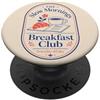 Sunday Line Studio Slow Mornings Colazione Club Brunch Croissant al caffè PopSockets PopGrip Adesivo