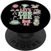 InGENIUS Camicie e regali divertenti per Coquette Bow Golf Player Let's Par Tee Golfer Ragazze Donne PopSockets PopGrip Adesivo