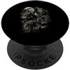 Wolf Wildlife Forest Mountains Outdoor G Lupo Pack Luna Foresta Alberi Wildlife Natura Outdoor Graphic PopSockets PopGrip Adesivo