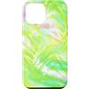 generic Custodia per iPhone 12 Pro Max Animale a righe tigre verde pastello