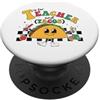 Cinco De Mayo Mexican For Teachers T è per insegnante e Taco Martedì Cinco de Mayo Insegnante PopSockets PopGrip Adesivo