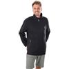 AULP Drake pile uomo microgrid stretch BLACK
