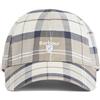BARBOUR Cappellino sportivo Classic Tartan bianco