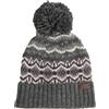 BARBOUR CASE FAIRISLE BEANIE SLATE TARTAN
