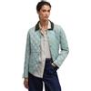BARBOUR Giacca trapuntata Deveron Blue Sage Olive