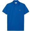 LACOSTE 1212 3D3 POLO SS COTONE BLUETTE