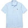 LACOSTE 1212 T01 POLO SS COTONE AZZURRO CIELO