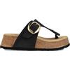 BIONATURA INFRADITO PLATFORM NABUCK NERO A21-FINGER-I-NBNR