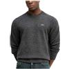 LACOSTE PULLOVER IN LANA MELANGE GRIGIO