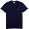 LACOSTE TH6709 166 T SHIRT PIMA COTTON BLU MARINE