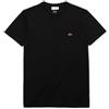 LACOSTE TH6709 166 T SHIRT PIMA COTTON NERO