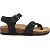BIONATURA SANDALO INFRADITO 11A678 NABUK NERO