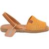 LOLA ALMAGRO MINORCHINA IN PELLE TRENZA JUTA MANGO