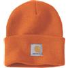 CARHARTT ACRYLIC WATCH CAPS BRIGHT ORANGE A18 Q65