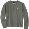 CARHARTT FELPA GIROCOLLO RELAXED FIT MIDWEIGHT OLIVE