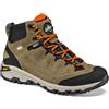 LOMER SELLA HIGH MTX SUEDE SUOLA VIBRAM TRUFFLE 30047A01