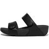 FIT FLOP LULU CIABATTINE IN PELLE REGOLABILI BLACK