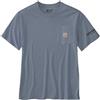 CARHARTT T-shirt leggera relaxed fit con grafica Active Jac LIGHT FADED NAVY
