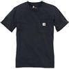 CARHARTT T-SHIRT LOOSE FIT HEAVYWEIGHT SHORT-SLEEVE POCKET T-SHIRT BLACK