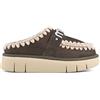 MOU BOUNCE CLOG METAL LOGO MOCHA