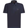 CIESSE PIUMINI PIFF 4.0 POLO IN PIQUE STRETCH BLU