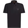 CIESSE PIUMINI PIFF 4.0 POLO IN PIQUE STRETCH NERA