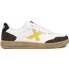 Munich Legit sneakers uomo pelle 118 BIANCA GIALLA MARRONE