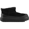 COLORS OF CALIFORNIA HOODY STIVALE IN PELLE SAMOSCIATA BLACK