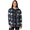 COLUMBIA GIACCA CAMICIA IN PILE BENTON SPRINGS NERA E BIANCA
