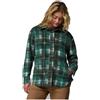 COLUMBIA GIACCA CAMICIA IN PILE BENTON SPRINGS VERDE E NERA