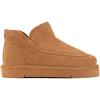 PANCHIC MINI STIVALETTO DONNA P67 IN SUEDE MONTONE BROWN SUGAR