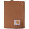 CARHARTT Portafoglio a tre ante in tela olona di nylon CARHARTT BROWN