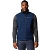 COLUMBIA GILET SOFTSHELL DA HIKING MAN ASCENDER NAVY