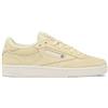 REEBOK SNEAKER CLUB C 85 CHALK YELLOW BEIGE