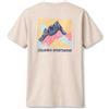 COLUMBIA T-SHIRT IN COTONE BIOLOGICO OUTDOOR BACK GRAPHIC DARK STONE