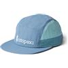 Cotopaxi Tech 5-Panel Hat - Cappello Tecnico Leggero e Traspirante Steel Blue