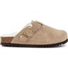 SCHOLL CIABATTA CHIUSA FAE NEW F318102361 DARK BEIGE