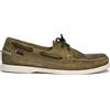 SEBAGO DOCKSIDES PORTLAND MAN GREEN MILITARY 70015H0-909