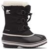 SOREL STIVALI DA NEVE IN NYLON IMPERMEABILI YOOT PAC BLACK