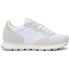 SUN 68 SNEAKER ALLY GOLD SILVER IN NYLON E SUEDE BIANCA
