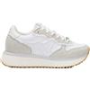 SUN 68 SNEAKER BIG STARGIRL CANVAS IN NYLON E SUEDE BIANCO