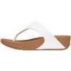 FIT FLOP FITFLOP LULU SANDALI INFRADITO IN PELLE WHITE