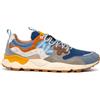 FLOWER MOUNTAIN YAMANO 3 MAN Sneakers in suede nylon azure sage