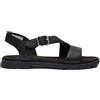 TIMBERLAND CALISTA BAY BACKSTRAP SANDAL BLACK FULL GRAIN