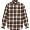 TIMBERLAND CAMICIA A QUADRI IN FLANELLA CHOCO BROWN