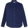 TIMBERLAND CAMICIA IN VELLUTO A COSTE BLU