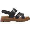 TIMBERLAND CLAIREMONT WAY BACKSTRAP SANDAL BLACK FULL GRAIN